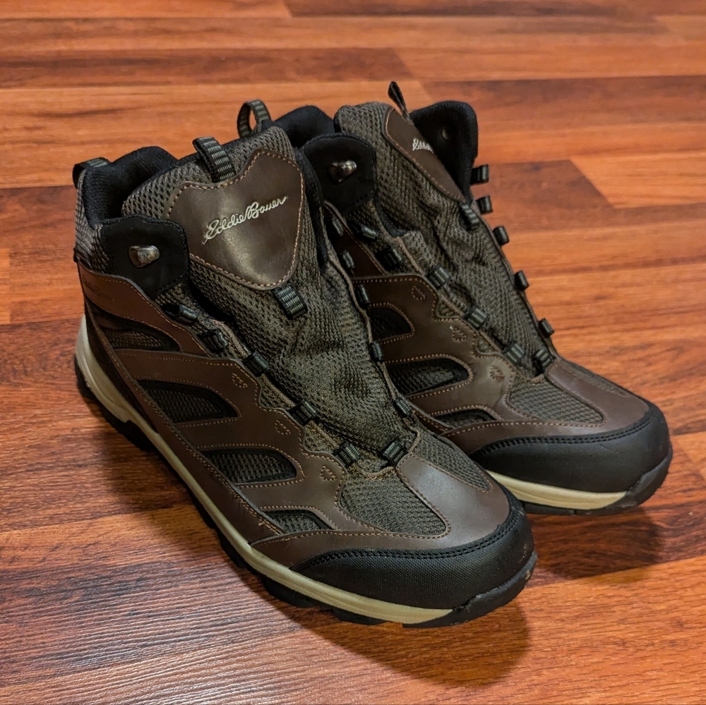 Eddie Bauer Men's Brown Hiking Boots